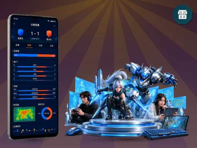 装好雷速 APP，看球体验更流畅